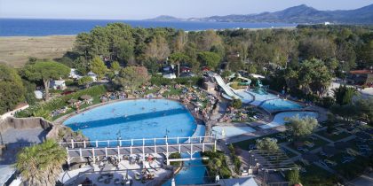 Heated swimming pool